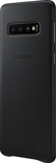 EF-VG973LBE Samsung Leather Cover Black for G973 Galaxy S10 (EU Package) цена и информация | Telefoni kaaned, ümbrised | kaup24.ee