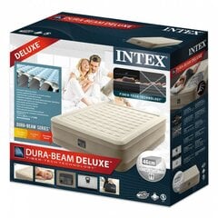 Надувной матрас Intex Queen Ultra Plush Fiber-Tech, 152x46x203 см цена и информация | Надувные матрасы и мебель | kaup24.ee