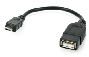 Oem, microUSB - USB A, 0,12 м цена и информация | Кабели и провода | kaup24.ee