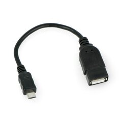 Oem, microUSB - USB A, 0.12 m hind ja info | Oem Kodumasinad, kodutehnika | kaup24.ee