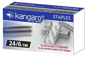 Klambrid Kangaro Nr. 24/6, 1000 tk hind ja info | Kirjatarbed | kaup24.ee