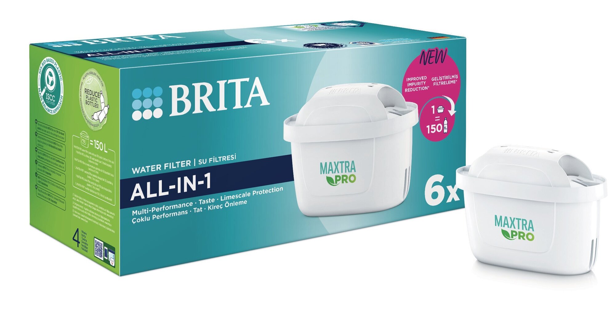 Brita MXpro, 6 tk. цена и информация | Filterkannud ja filtrid | kaup24.ee