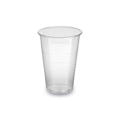 Klaasid 200 ml, läbipaistvad, PP, 100 tk цена и информация | Стаканы, фужеры, кувшины | kaup24.ee