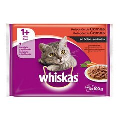 Konserv kassidele Whiskas, 4 x 100 g hind ja info | Kuivtoit kassidele | kaup24.ee