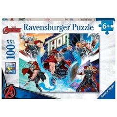 Пазл Ravensburger, 100 деталей, Могучий Тор цена и информация | Пазлы | kaup24.ee