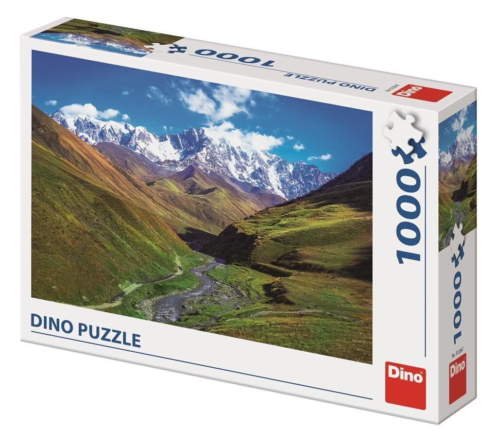 Dino pusle Shkhara mägi, 1000 tk цена и информация | Pusled | kaup24.ee
