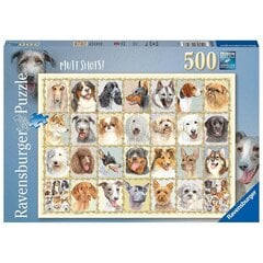Пазл Ravensburger, 500 деталей, Портреты собак цена и информация | Пазлы | kaup24.ee