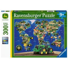 Ravensburger pusle John Deere maailm, 100 tk цена и информация | Пазлы | kaup24.ee