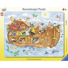 Пазл Ravensburger, большой, плитки 48 деталей, Ноев ковчег цена и информация | Пазлы | kaup24.ee