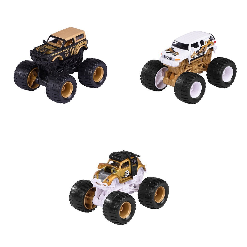 Monsterauto Simba Majorette Rockerz kuldne, 3 erinevat hind ja info | Poiste mänguasjad | kaup24.ee