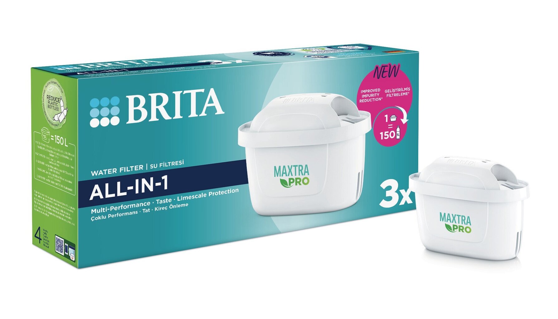 Brita MXpro, 3 tk. hind ja info | Filterkannud ja filtrid | kaup24.ee