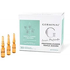 Антивозрастная процедура для лица и шеи Germinal Acción Profunda Proteoglicanos 30 x 1 ml цена и информация | Сыворотки для лица, масла | kaup24.ee