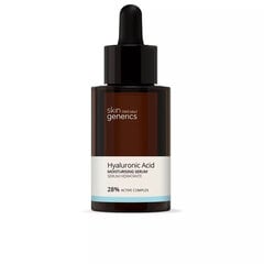 Сыворотка для лица с гиалуроновой кислотой Skin Generics Hyaluronic Acid Moisturising Serum, 30 мл цена и информация | Сыворотки для лица, масла | kaup24.ee