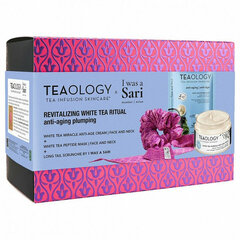 Vananemisvastane kosmeetikakomplekt Teaology White Tea, 3 tk hind ja info | Näokreemid | kaup24.ee