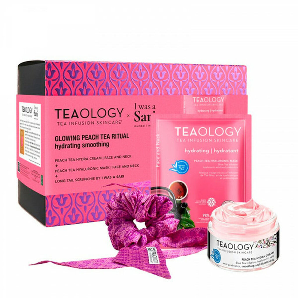 Kosmeetikakomplekt näole Teaology Peach Tea Hydrating, naistele, 3 tk цена и информация | Näokreemid | kaup24.ee