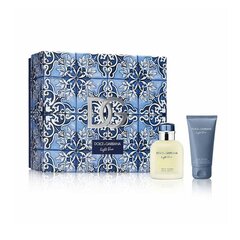 Kollektsioon Dolce & Gabbana Light Blue Pour Homme meestele: parfüümvesi EDP, 75 ml + habemeajamisjärgne palsam, 50 ml цена и информация | Мужские духи | kaup24.ee