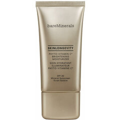 Kirgastav, niisutav kreem Näokreem bareMinerals Skinlongevity Spf 30, 50 ml hind ja info | Näokreemid | kaup24.ee