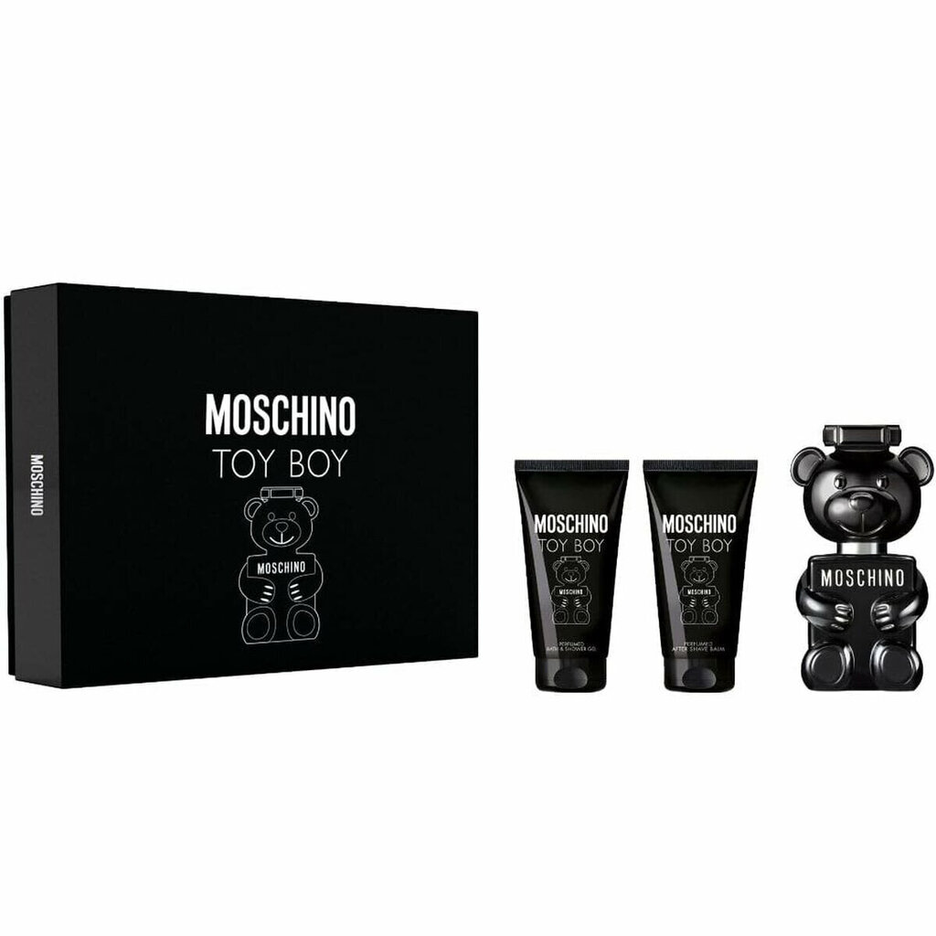 Komplekt Moschino Toy Boy: dušigeel, 50 ml + EDP, 50 ml + habemeajamisjärgne palsam, 50 ml hind ja info | Meeste parfüümid | kaup24.ee