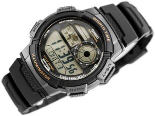 мужские часы casio ae-1000w 1bvdf (zd073g) - мировое время + коробка цена и информация | Мужские часы | kaup24.ee