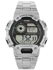мужские часы casio ae-1000w 1bvdf (zd073g) - мировое время + коробка цена и информация | Мужские часы | kaup24.ee