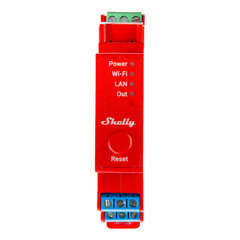 Smart Switch Pro 1PM на DIN-рейку с измерением мощности, 1 канал Shelly цена и информация | Выключатели, розетки | kaup24.ee