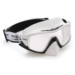 Aqualung Versa L mask MS444EU0901LCL White Black Lens Clear цена и информация | Очки для плавания StoreXO, черные | kaup24.ee