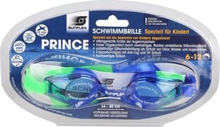 Peldbrilles Sunflex Prince, zila/zaļa цена и информация | Очки для плавания | kaup24.ee