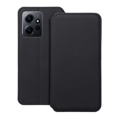 Fusion Dual Pocket Book книжка чехол для Xiaomi Redmi Note 12 4G чёрный цена и информация | Чехлы для телефонов | kaup24.ee