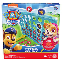 Four in a Row puzzle mäng lastele Paw Patrol цена и информация | Настольные игры | kaup24.ee