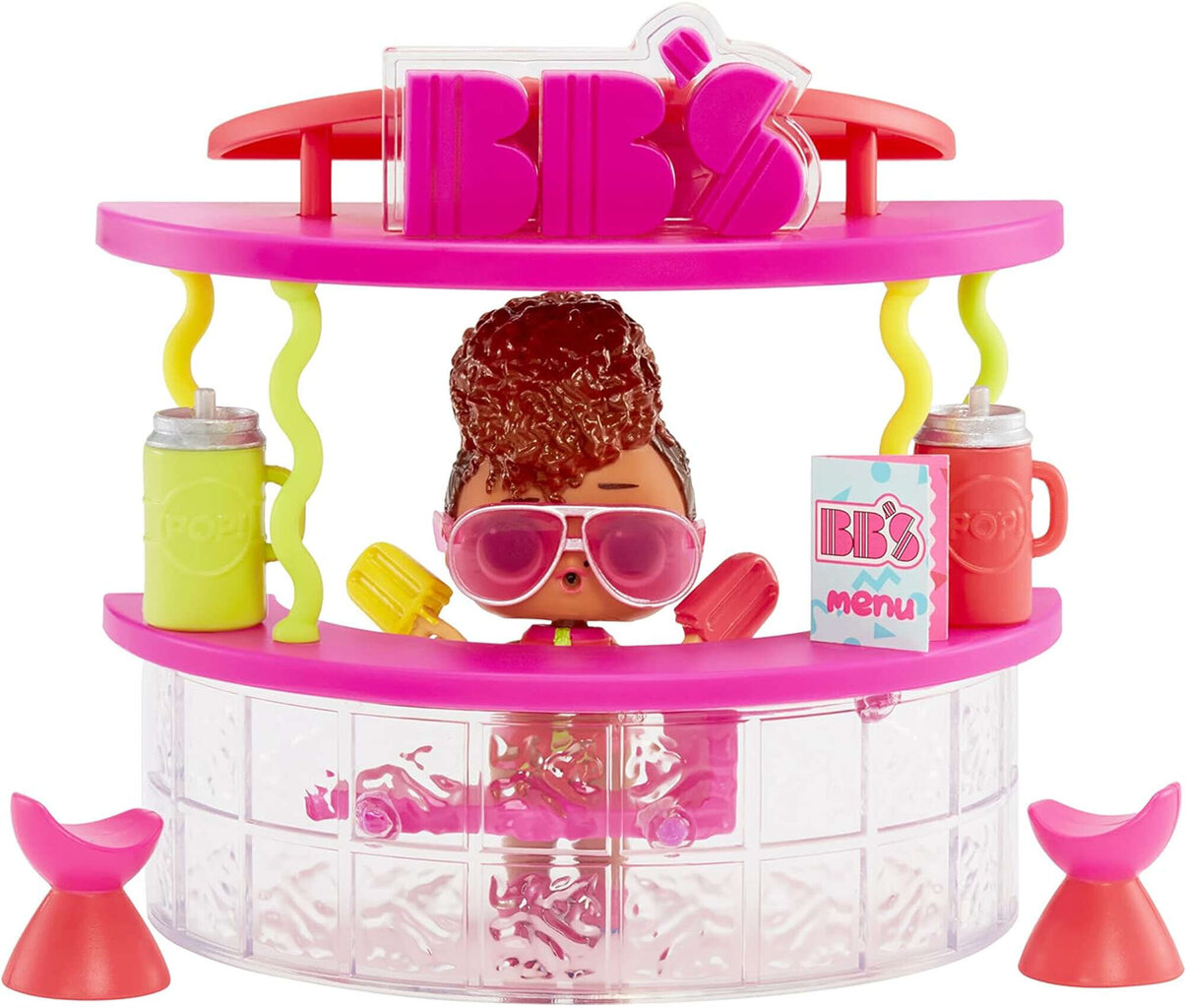 Set L.O.L. üllatus! Surprise House Small Snack Bar nukk + tarvikud hind ja info | Tüdrukute mänguasjad | kaup24.ee