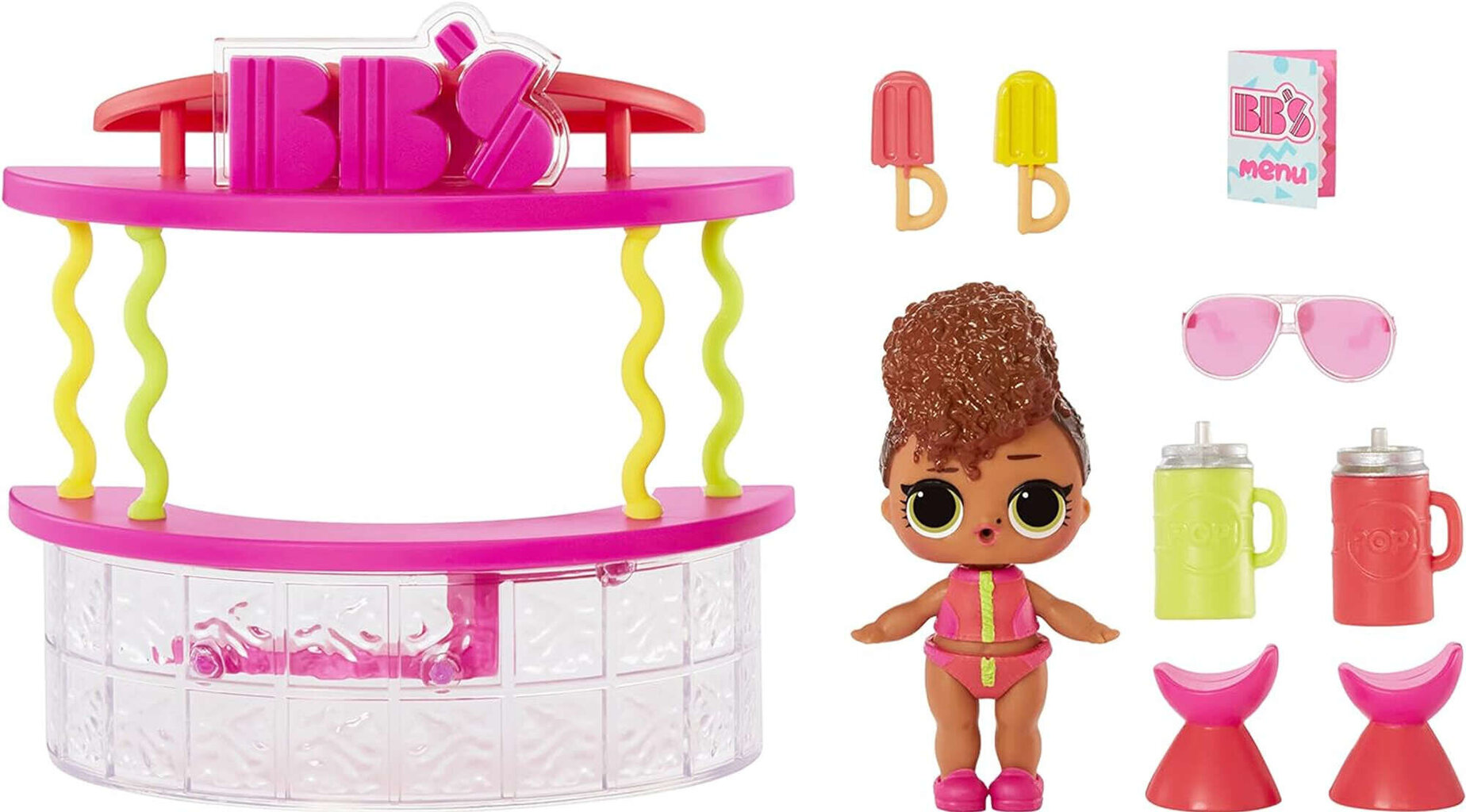 Set L.O.L. üllatus! Surprise House Small Snack Bar nukk + tarvikud hind ja info | Tüdrukute mänguasjad | kaup24.ee