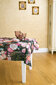 Laudlina, Hortensias Home Francine Black, 140x140 cm hind ja info | Laudlinad, lauamatid, servjetid | kaup24.ee