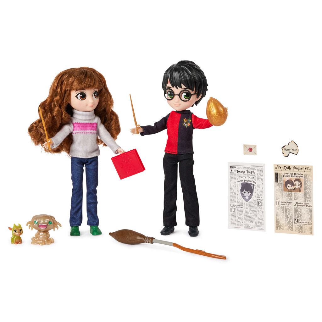 Komplekt Harry Potter ja Hermione + aksessuaarid hind ja info | Tüdrukute mänguasjad | kaup24.ee