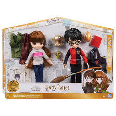 Komplekt Harry Potter ja Hermione + aksessuaarid цена и информация | MUST Металлическая бутылочка с Ярким рисунком (без BPA) (500ml) для мальчиков от 3+ лет Серая с Машинкой | kaup24.ee