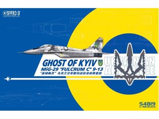 Конструктор Great Wall Hobby Ghost of Kyiv MiG-29 9-13 Fulcrum-C, 1/48, S4819 цена и информация | Конструкторы и кубики | kaup24.ee