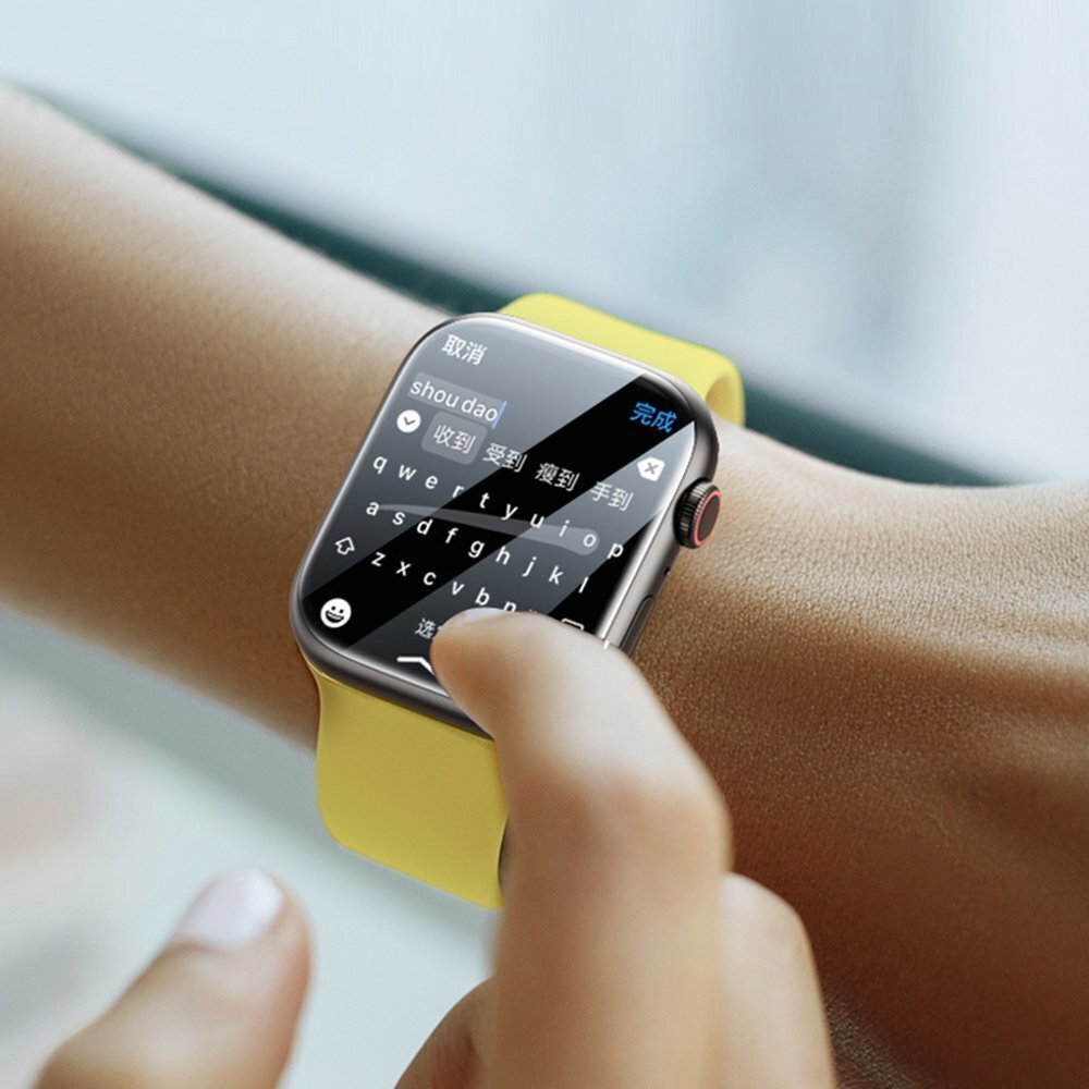 Baseus Apple Watch 4/5/6/SE/SE 2 Clear hind ja info | Nutikellade ja nutivõrude tarvikud | kaup24.ee