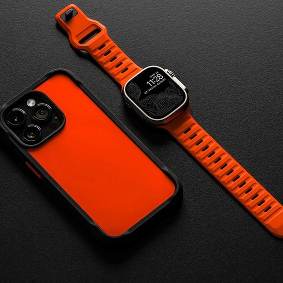 Tech-Protect IconBand Line, Orange hind ja info | Nutikellade ja nutivõrude tarvikud | kaup24.ee