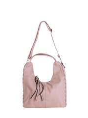 hellrosa damen schultertasche mit langem riemen цена и информация | Женские сумки | kaup24.ee