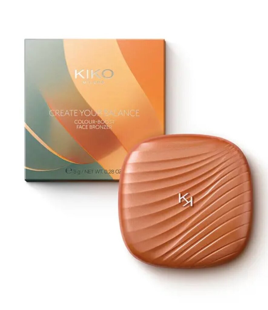 Kiko Milano Siidi tekstuuriga matt pronksja Kiko Milano Create Your Balance, 01 Sienna, 8g hind ja info | Päikesepuudrid, põsepunad | kaup24.ee