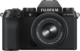 Fujifilm X-S20 + Fujinon XC 15-45mm f/3.5-5.6 OIS PZ hind ja info | Fotoaparaadid | kaup24.ee