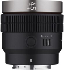 Samyang V-AF 45mm T1.9 объектив для Sony FE цена и информация | Объективы | kaup24.ee