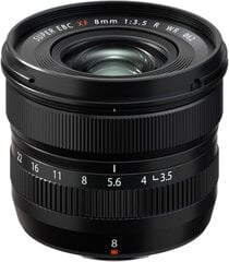 Fujifilm XF 8 мм f/3.5 R WR объектив цена и информация | Объективы | kaup24.ee