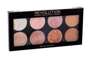 Makeup Revolution London Blush Palette põsepunapalett 12,8 g, Hot Spice, Golden Sugar hind ja info | Päikesepuudrid, põsepunad | kaup24.ee