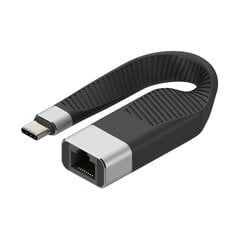 Techly USB-C M/F Gigabit Ethernet RJ45 цена и информация | Адаптеры и USB-hub | kaup24.ee