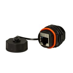 Techly RJ45 Cat6a pistik, varjestatud, IP68 kaitsega цена и информация | Системы безопасности, контроллеры | kaup24.ee