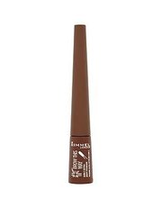 Kulmupuuder Rimmel Brow Shake 2.5 g, Dark Brown hind ja info | Kulmuvärvid, -pliiatsid | kaup24.ee