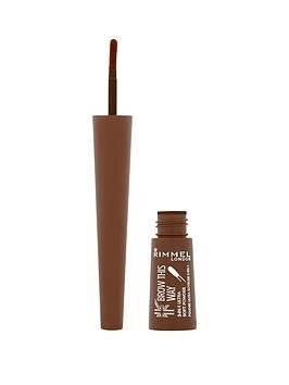 Kulmupuuder Rimmel Brow Shake 2.5 g, Dark Brown цена и информация | Kulmuvärvid, -pliiatsid | kaup24.ee