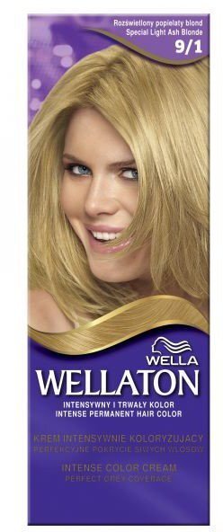 Juuksevärv Wella Wellaton 100 g, 9/1 Special Light Ash Blonde hind ja info | Juuksevärvid | kaup24.ee