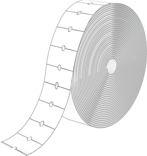 Kleebitavad etiketid, 21,5x12mm, 1000 tk, kollane hind ja info | Kirjatarbed | kaup24.ee