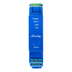 DIN Rail Smart Switch Pro 1 kuivade kontaktidega Shelly, 1 kanal цена и информация | Выключатели, розетки | kaup24.ee